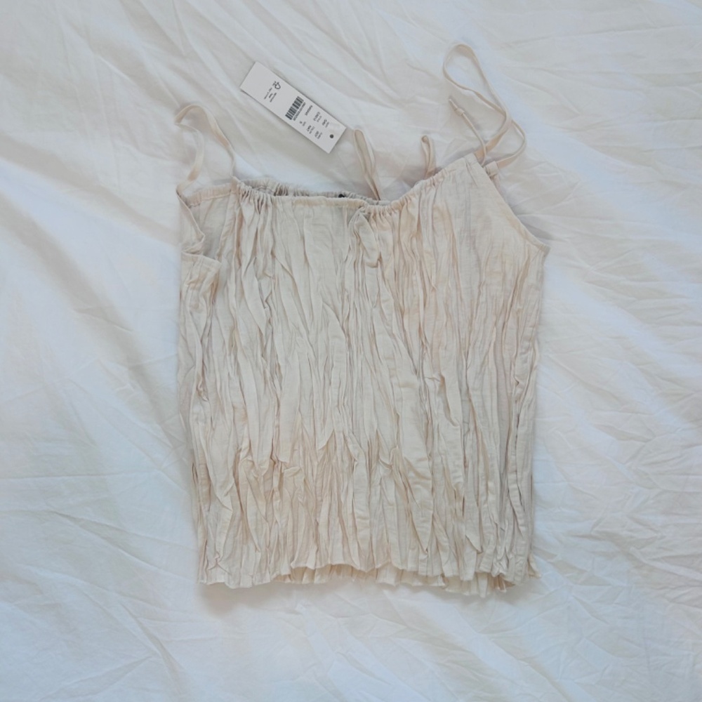 J.Crew Crinkled Tank Top - Picture 8 of 8